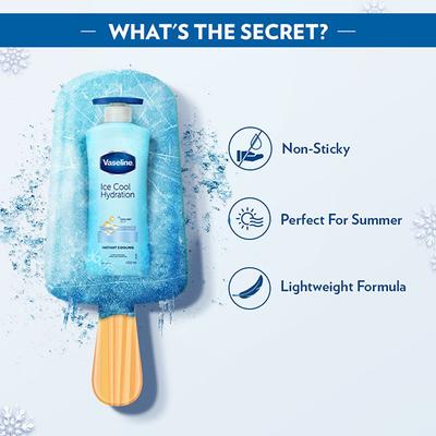 Vaseline Ice Cool Hydration Lotion 400 ml - Lotions & Creams