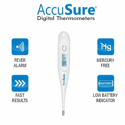 Accusure Digital Thermometer (MT - 1027A) - Thermometer & Oximeter