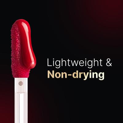 Swiss Beauty Here To Stay Liquid Matte Lipstick With Kiss-Proof Formula Infused With Vitamin E Cashmere Red 3 ml - Liquid Lipsticks