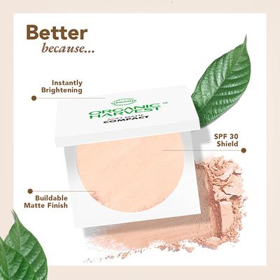 Organic Harvest Soft Matte Compact - Ivory 9 gm - Compact Powder