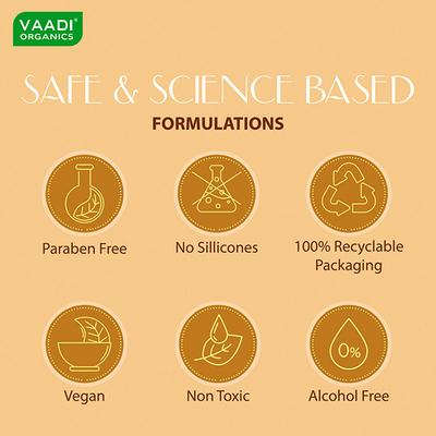 Vaadi Herbals Handmade Soap with Essential Oils - Divine Sandal Skin Lighting Therapy 75gm - Soaps