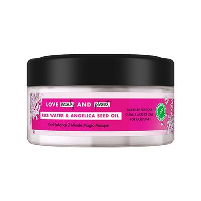 Love Beauty and Planet Rice Water and Angelica Seed Oil Curl Care Hair Mask 200 ml - Hair Masks & Packs