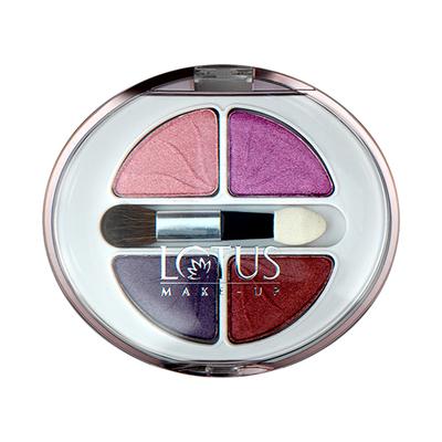 Lotus Make-up Ecostay Velvet Eye Shadow Orchid Freshness Ev01 5.6 gm - Eye Shadow Palettes