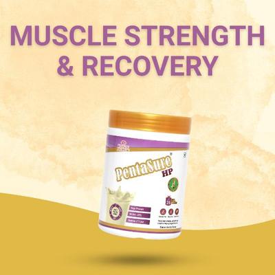 PentaSure HP 100% Whey Protein Powder- Banana & Vanilla Flavour 400 g - Whey Proteins