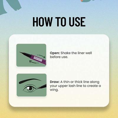 Swiss Beauty Colour Me Bright Sketch Eyeliner-Black Beauty 0.7 ml - Eyeliners