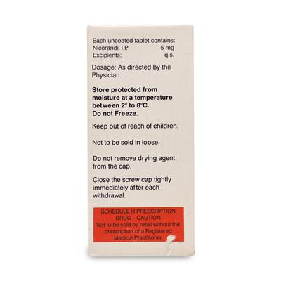 NICOSTAR 5mg Tablet 30's - Angina