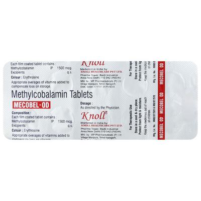 MECOBEL OD Tablet 10's - Supplements-Vbc