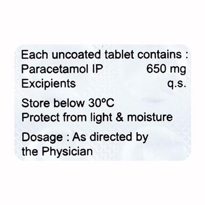 Biopyrin 650mg Tablet 15'S - Fever-Ana