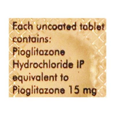 Pionorm 15mg Tablet 10'S - Diabetes-Ant