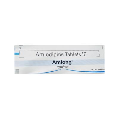 AMLONG 5mg Tablet 30's - Hypertension-Cal