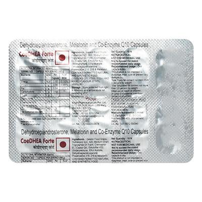 Coedhea Forte (Nutraceuticals) Capsule 10'S - Supplements-Sup