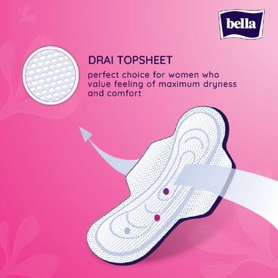 Bella Maxi Drai Wings Sanitary Napkins 15's - Sanitary Napkins