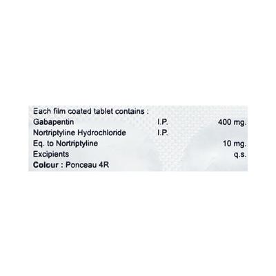 Asmygaba NT Tablet 10'S - Neuropathic Pain-Dru