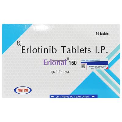 Erlonat 150mg Tablet 30'S - Cancer Oncology-Tar