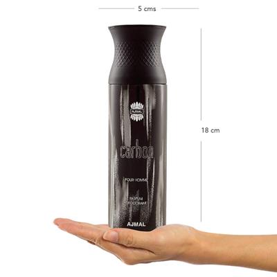 Ajmal Evokesilver Edition Homme & Shadow Homme & Sacrificeiihim & Carbon Deodorant Spray- For Men (Pack Of 4) 200 ml - Men Perfumes (Edt/Edp)