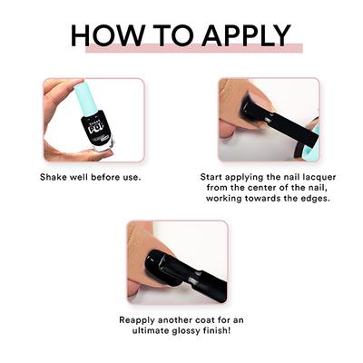 SUGAR POP Nail Lacquer 21 Black Berry 10 ml - Nail Polish
