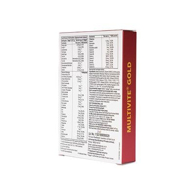 Multivite Gold Tabgel 15's - Multi-Vitamins