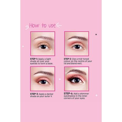 MyGlamm POPxo Makeup Collection -4 Eyeshadow Kit-Send Noods 4 gm - Eye Shadow Palettes