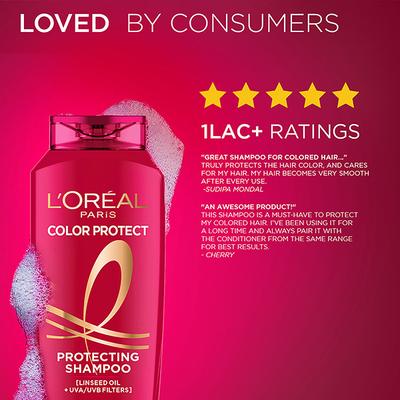 L'Oreal Paris Color Protect Shampoo 340 Ml - Shampoos