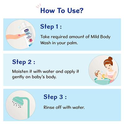 Chicco Baby Moments Mild Bodywash Protect 500 ml - Baby Body Wash