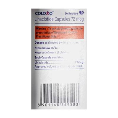 COLOZO 72mcg Capsule 10's - Constipation-Lax