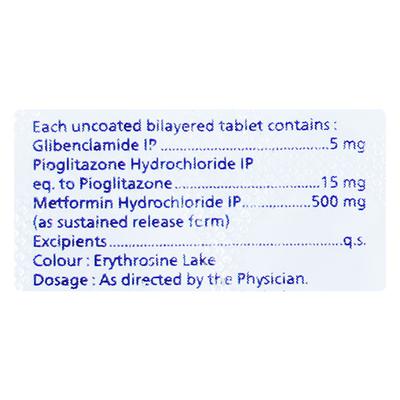 GLIBEKIND PM 5 Tablet 10's - Diabetes-Ant
