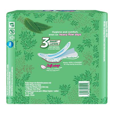 Whisper Ultra Clean Sanitary Pads for Women XL+ 60 Napkins 1's - Others