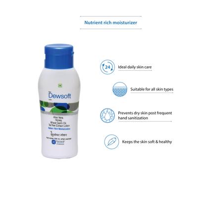 NEW Dewsoft Lotion 100ml - Dry Skin-Emo