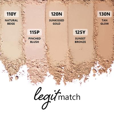Plum Legit Matte Talc-Free Compact With SPF15 115P Pinched Blush 9 gm - Contour