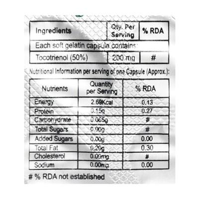 TOCOFIL Soft Gelatin Capsule 15's - Supplements-Vam