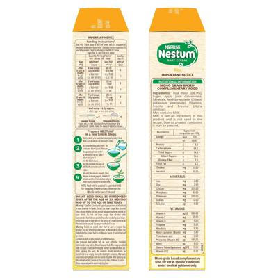 Nestle Nestum Stage 1 (6-24 Months) Powder 300 gm - Rice (Refill Pack) - Baby And Infant Supplements