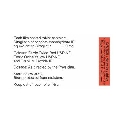 SITA OD 50 Tablet 10's - Diabetes-Ant