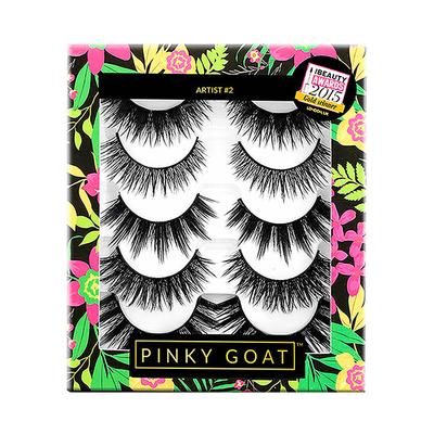 Pinky Goat Lash Pack ARTIST 2 1's - Eyelashes