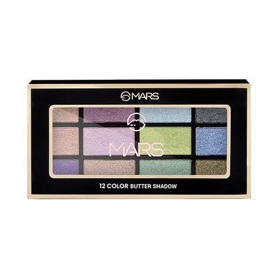 MARS 12 Color Butter Shadow - C 14.4 gm - Eye Shadow Palettes