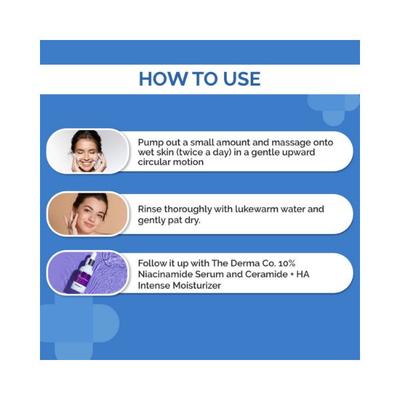 The Derma Co. 3 % Niacinamide Foaming Daily Face Wash for Acne Marks 100ml - Face Washes