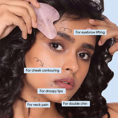 House of Beauty Rose Quartz Guasha 1's - Massagers