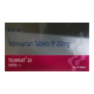 TELMISAT 20 Tablet 15's - Hypertension-Ang
