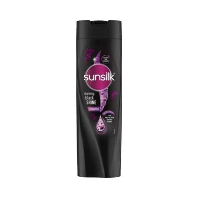 Sunsilk Stunning Black Shine Shampoo With Amla+ Oil Pearl Protein & Vitamin E 80 ml - Shampoos