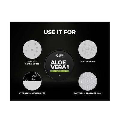Beardo Hair, Face & Beard Gel - Aloe Vera 50 gm - Lotions & Creams