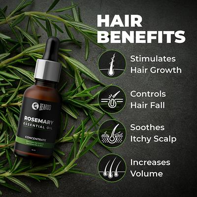 Beardo Concentrate Rosemary Essential Oil 15ml - Hair Oils