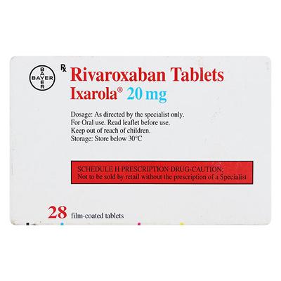 IXAROLA 20mg Tablet 28's - Blood Clot-Ant
