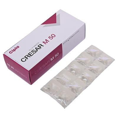 CRESAR M 50 Tablet 10's - Hypertension-Ana