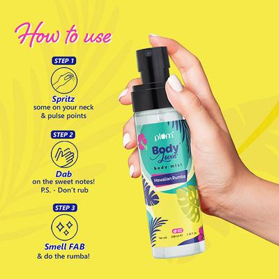 Plum Bodylovin' Hawaiian Rumba Body Mist, Fragrance Perfume Body 100ml - Body Mist/Spray