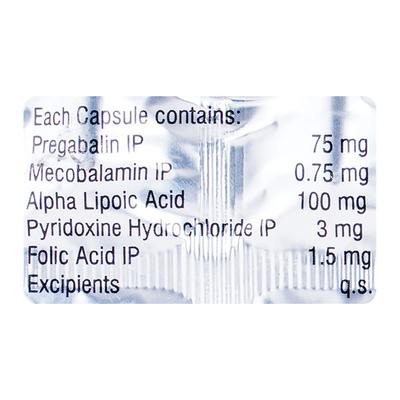 Maxmala Forte Capsule 10'S - Neuropathic Pain-Dru