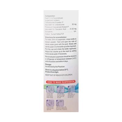 CEBEST CV Dry Syrup 30ml - Bacterial Infections-Cep
