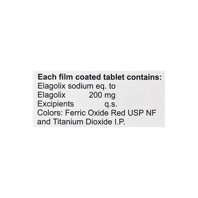 UNIGOLIX 200 Tablet 10's - Uterus Conditions-Dut