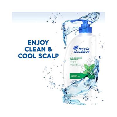 Head & Shoulders Cool Menthol Anti Dandruff Shampoo For Women & Men 650 ml - Shampoos