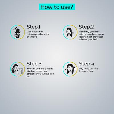 Berina Heat Protector 230 ml - Hair Treatment