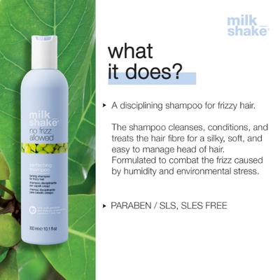 Milk Shake No Frizz Allowed Perfecting Shampoo 300 ml - Shampoos