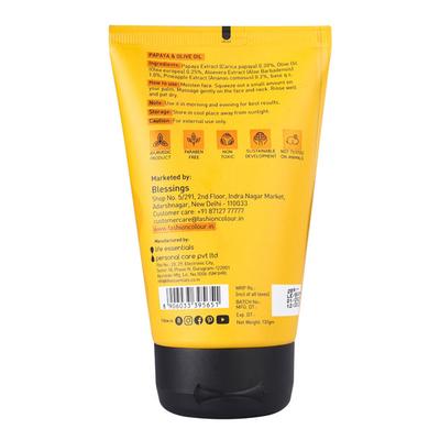 Fashion Colour Papaya Face Wash 130 gm - Face Wash & Cleansers